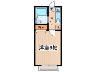 ラリ－グラスたかの台(2F)の物件間取画像